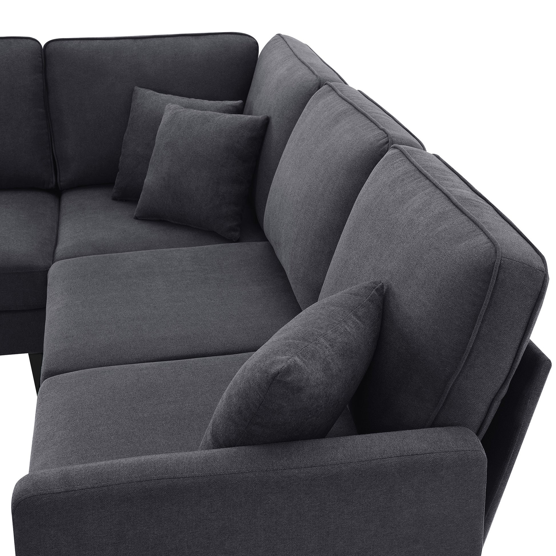 Multi-Purpose Terrycloth Sectional Set