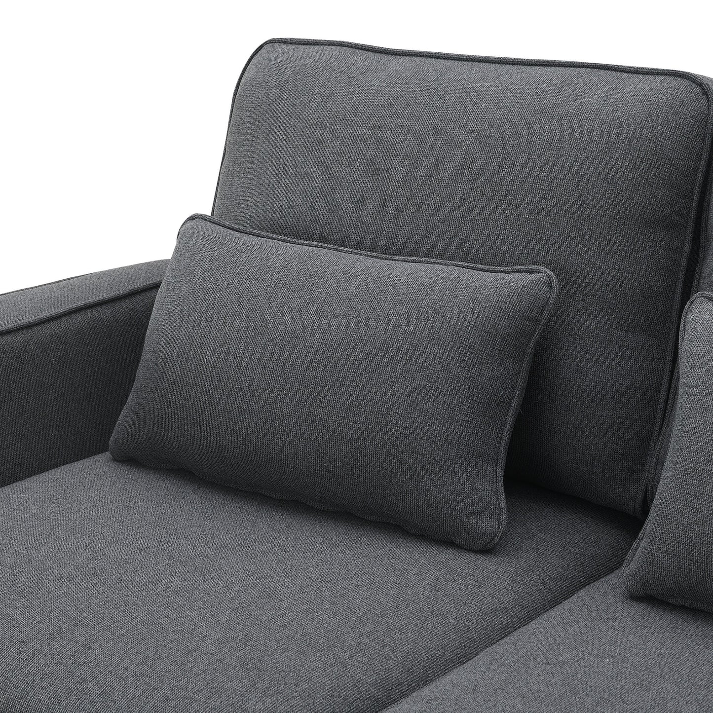 4-Seater Linen Fabric Couch