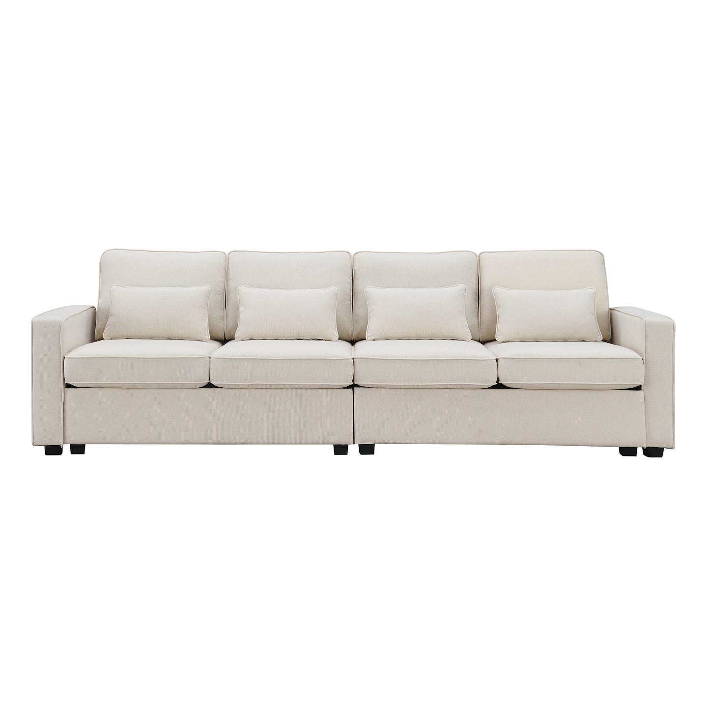 Stylish Minimalist 4-Seater Sofa