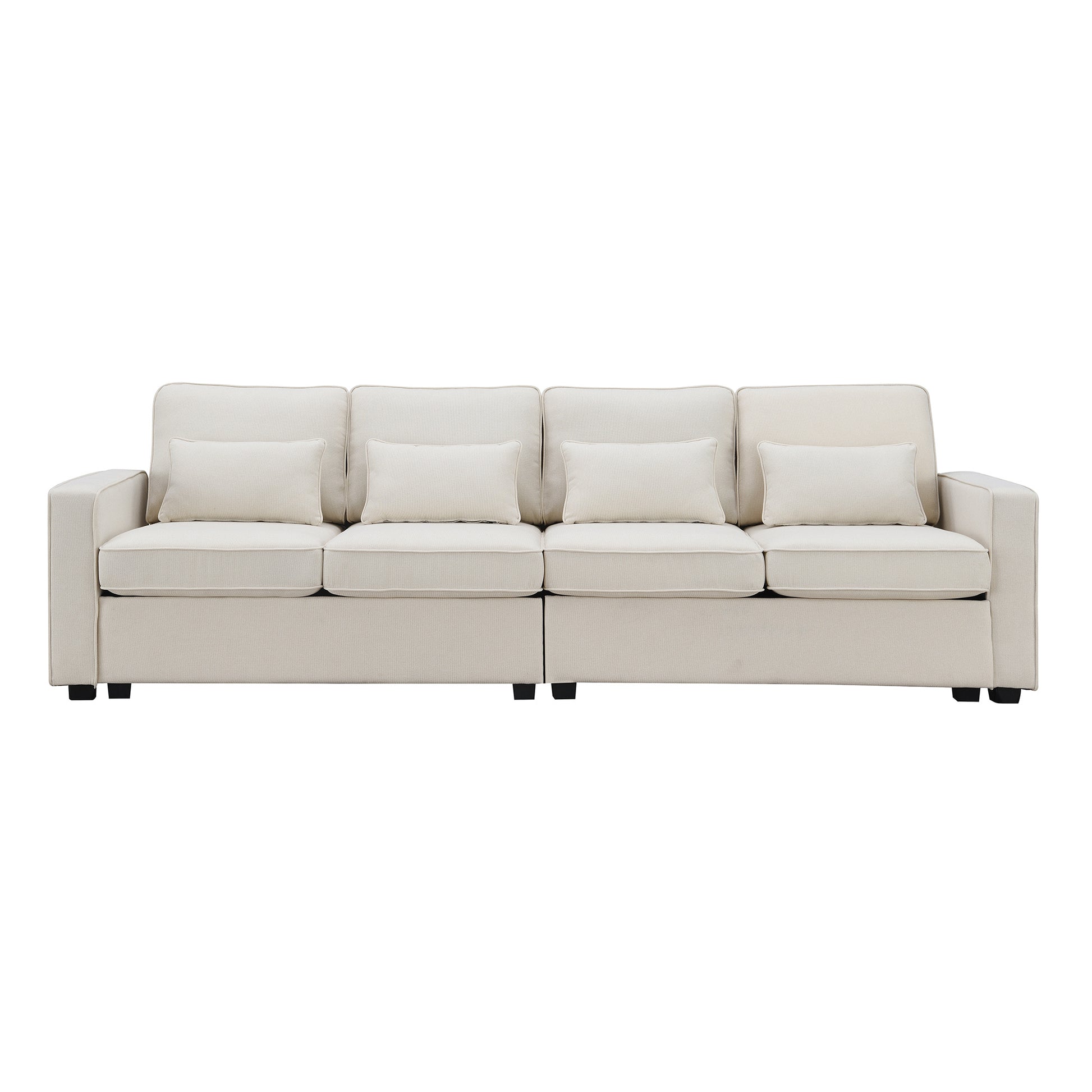 Stylish Minimalist 4-Seater Sofa