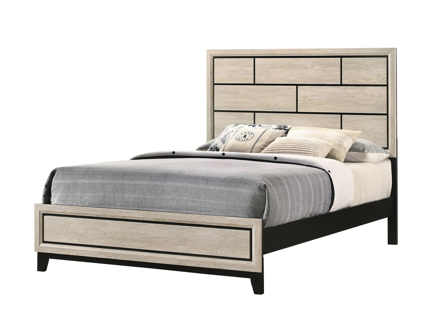 Contemporary Queen Size Bed